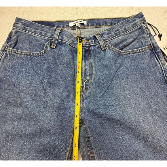 Re/Done 70s Low Rise Bell Bottom Jeans Women's 26 Flared NWT $295 - Picture 5 of 12